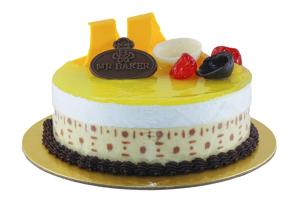 MANGO MOUSSE CAKE